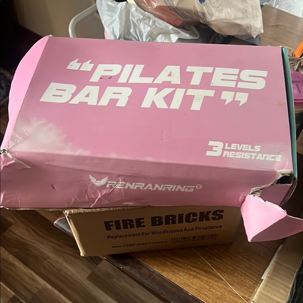Pink Pilates Bar Kit